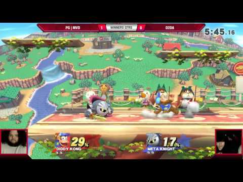 VS Weekly 6/22/17 - Winners R3 - MVD (Diddy) vs. D2da (MK) - Smash 4