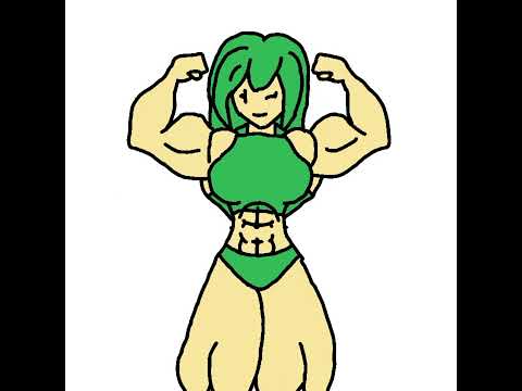 @VoiderMinecraft Lambda (Human) Female Muscle Growth
