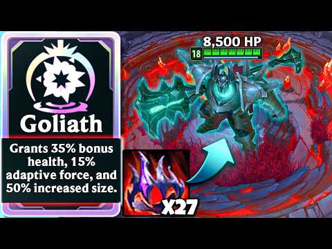 ARENA BUILDS BROKEN: GOLIATH MORDEKAISER W/ DEMON KING’S CROWN INSANITY