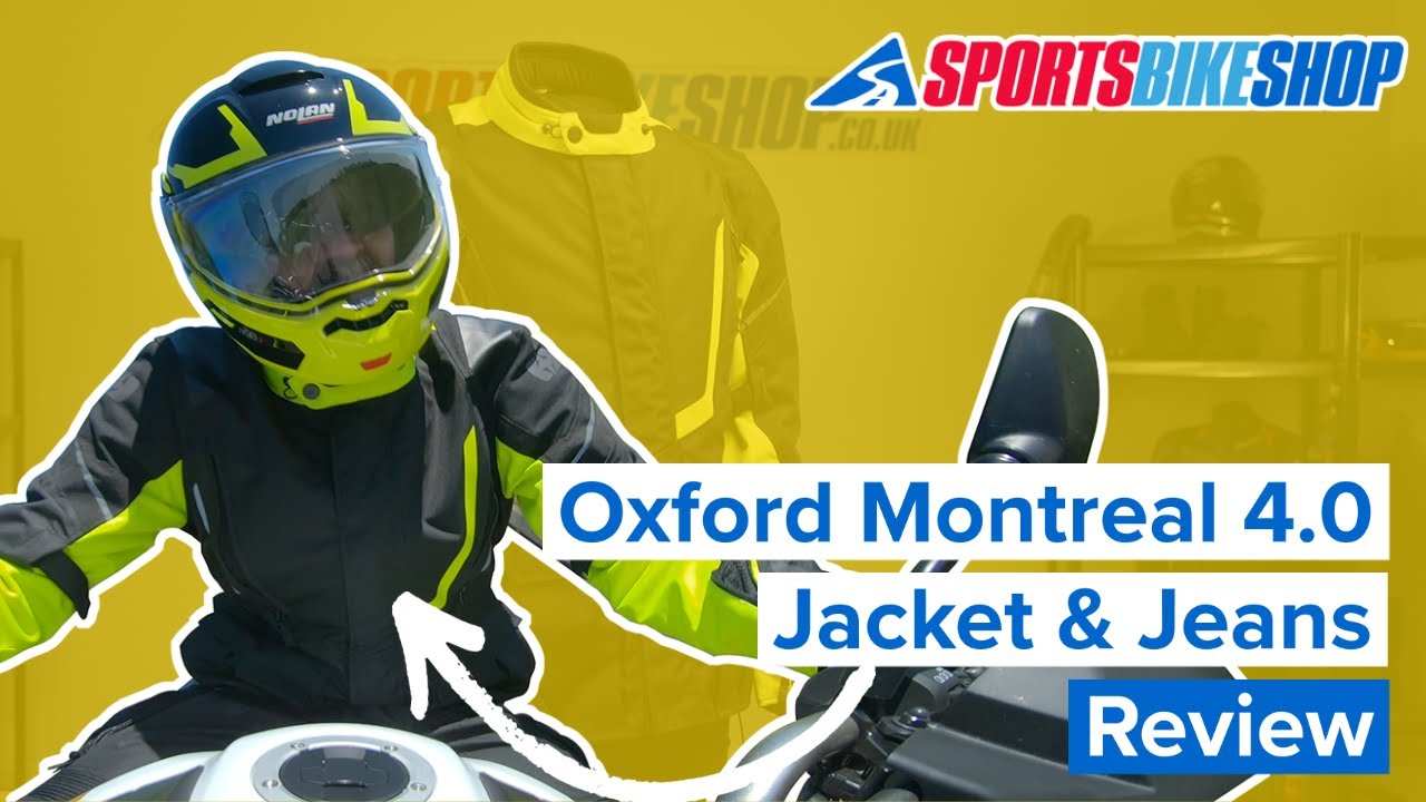 Oxford Montreal 4.0 Textile Jacket - Stealth Black Video