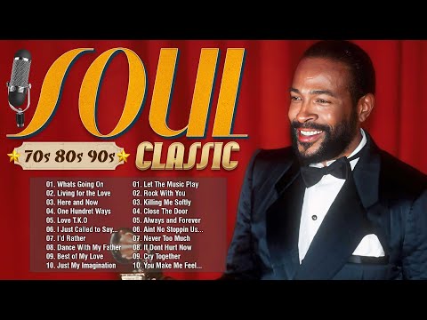 Marvin Gaye, Whitney Houston, Stevie Wonder, Barry White,Aretha Franklin - 70's 80's R&B Soul Groove