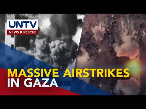 Ibang parte ng Gaza, muling binomba ng Israeli warplanes