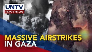 Ibang parte ng Gaza, muling binomba ng Israeli warplanes
