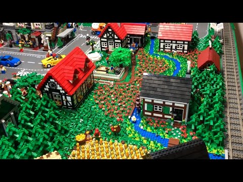 Bau einer Lego Stadt Teil 52. - Noch mehr Bepflanzung