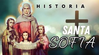 ➤ ¿QUIEN FUE SANTA SOFIA?➤ SU HISTORIA.  Mártir. #santasofia #santa #católica