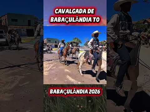 Cavalgada de Babaçulândia Tocantins 2026