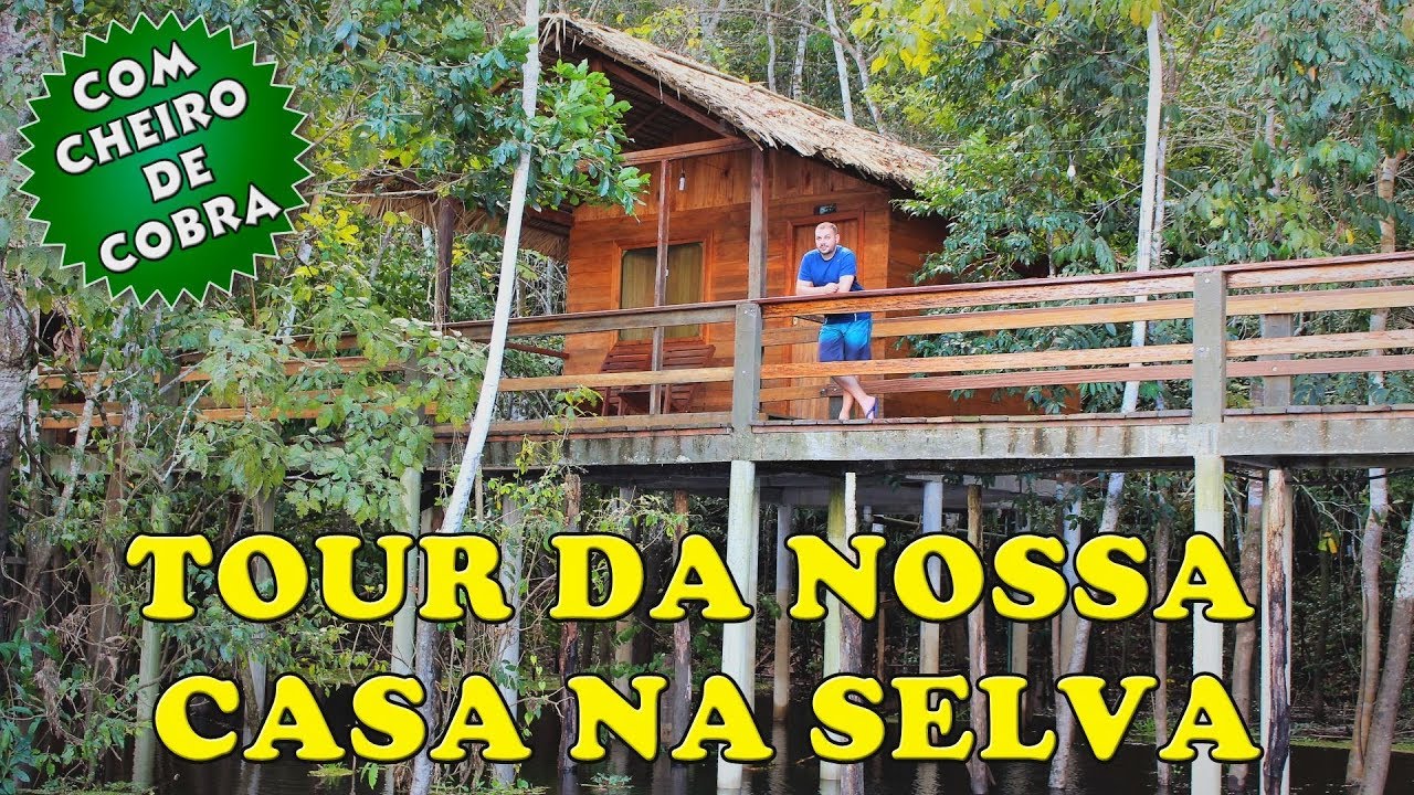 DORMIMOS EM UM QUARTO SOBRE A ÁGUA NO MEIO DA FLORESTA... E ELE MEXE | AMAZÔNIA | Viaje Por Conta 65