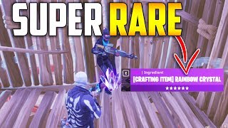 HOW I GOT My Rainbow Crystal BACK?! *INSANE* - Fortnite Save The World