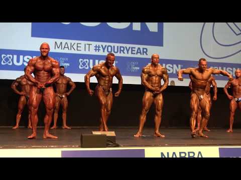 2nd Callout - Prejudging - Class 1 - USN NABBA Universe 2017