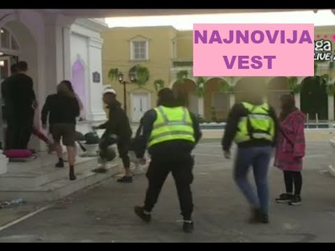 DETALj KOJI je SVIMA PROMAKAO - ČLAN OBEZBEĐENjA POOVREĐEN tokom HAOSA u Beloj kući#zadruga#zadruga5