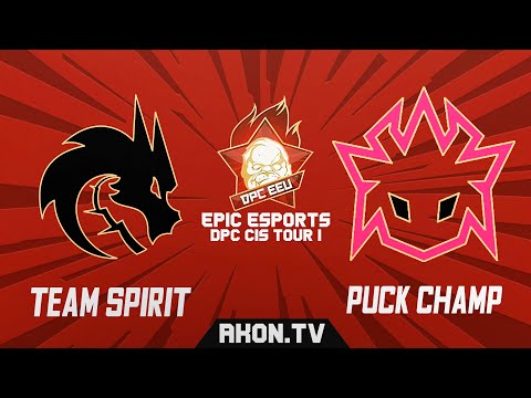 🔴DOTA 2[RU] Team Spirit vs PuckChamp [Bo3] EPIC Esports DPC CIS Tour 1, Upper Division, Table