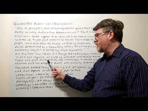 Tutor Nick P Quotes (87) Dr. Robert Lee - Evolutionist