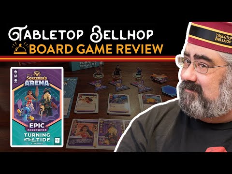 Disney Sorcerer's Arena Turning The Tide Review, add Stitch, Moana and Davy Jones to your games