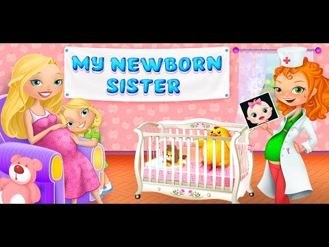 My Newborn Sister - Mommy & Baby Care Video
