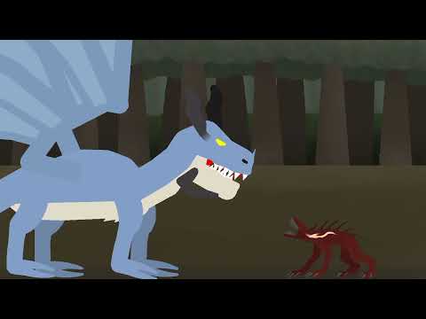 scp 3844 vs scp 939 (Stick nodes lazy animation)