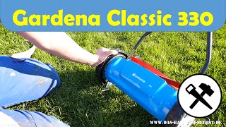 Gardena Classic 330 Spindelmäher - leicht und wendig - Test & Unboxing