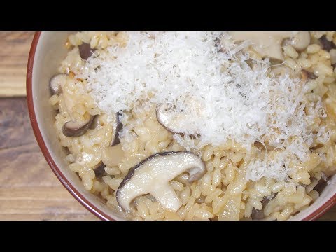 How To Make Buttery Consommé Rice with Shiitake...