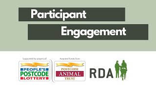 Participant Engagement