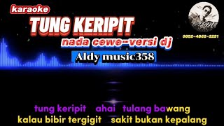 Download lagu TUNG KERIPIT | KARAOKE NADA CEWE | VERSI DJ ALDY MUSIC358 mp3