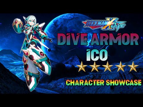 MegaMan X DiVE - DiVE Armor iCO 5* Character Showcase