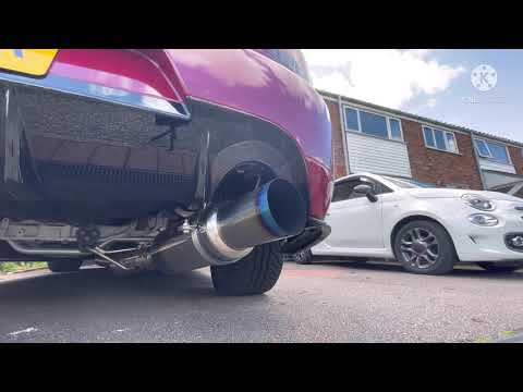 Mitsubishi Evo 7 with Tomei Ti exhaust