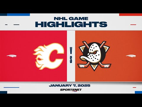 NHL Highlights | Flames vs. Ducks - January 7, 2025