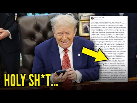 🚨Trump’s BRAIN BROKE on Thanksgiving… This Is TERRIFYING