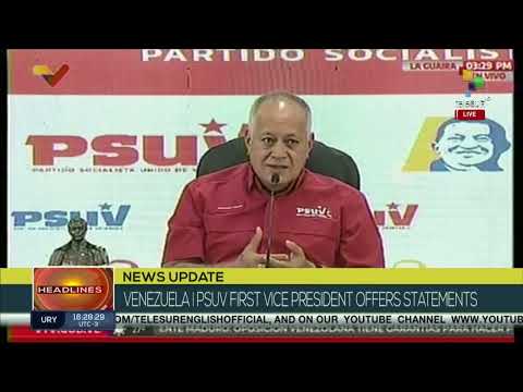 Diosdado Cabello: This is not the first and will not be the last time we help Colombia
