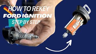 How to remove and rekey a ford ignition