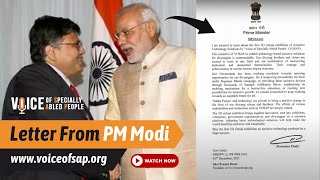 Prime minister's message for VOSAP