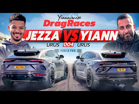 Jezza [Lamborghini Urus] vs Yianni [Lamborghini Urus] | DRAG RACE 004