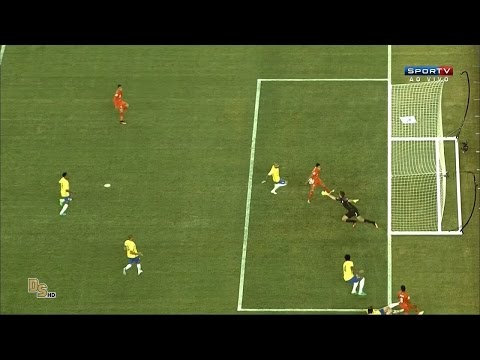 Gol - Brasil 0 x 1 Peru (gol de mão) - Copa América Centenário