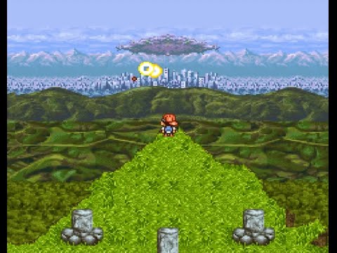 lets play G.O.D: Mezame yo to Yobu Koe ga Kikoe p1 SNES: If Ness and gang failed to save the world