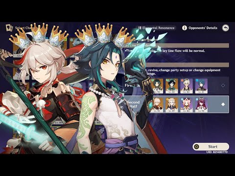 [GI] Spiral Abyss 2.6 Floor 12 reset | Anemo Supremacy | C1 Xiao Hypercarry DPS & C0 Kazuha DPS