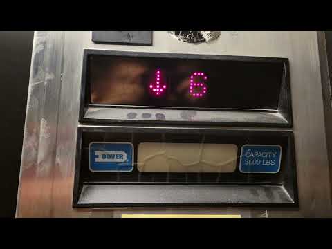 1989 Dover Impulse Traction Auxiliary Elevator | Highline College Bldg 25 (Library) | Des Moines WA