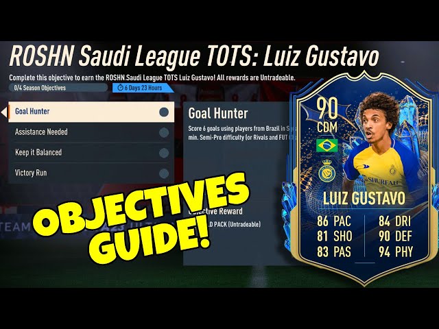 FIFA 23 TOTS Luiz Gustavo objective: How to complete, tips, tricks, and ...