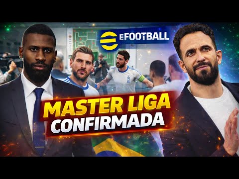 🚨NOVA MASTER LIGA ANUNCIADA OFICIALMENTE COM NOVIDADES!! EFOOTBALL (PES) 2026!!