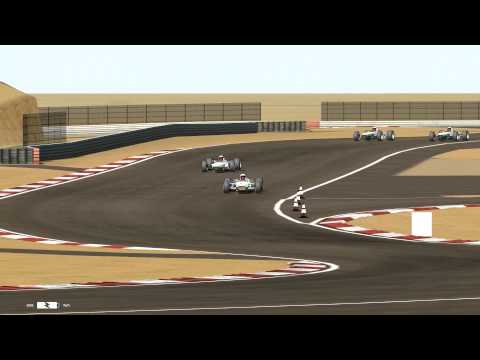DTM Race Driver 3 [HD] Bahrain Team Lotus Type 49 replay