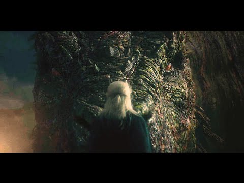 House of the Dragon S1E7 | Aemond rides Vhagar at dawn | Enhanced Lighting | #HOTD Dragon ride Scene