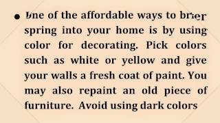 How to Prepare your South Tampa Home for Spring Sale