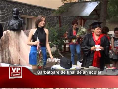 Sărbătoare de final de an școlar