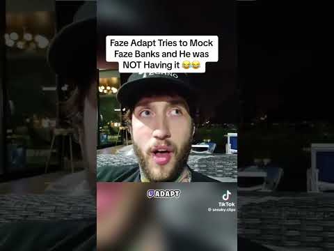 Faze Adapt Mocks Faze Banks #faze #streamer #shorts