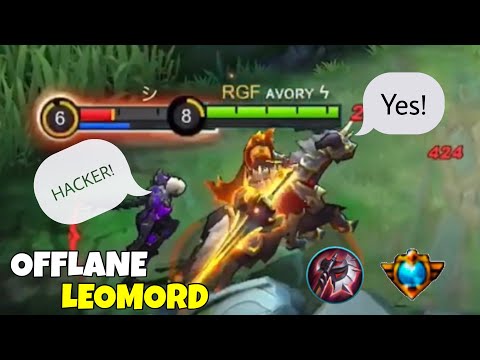 This gusion said I was hacking.. - Top Global Leomord - Avory | MLBB