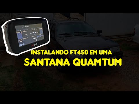 INSTALANDO FT450 EM UMA SANTANA QUANTUM PARTE:1