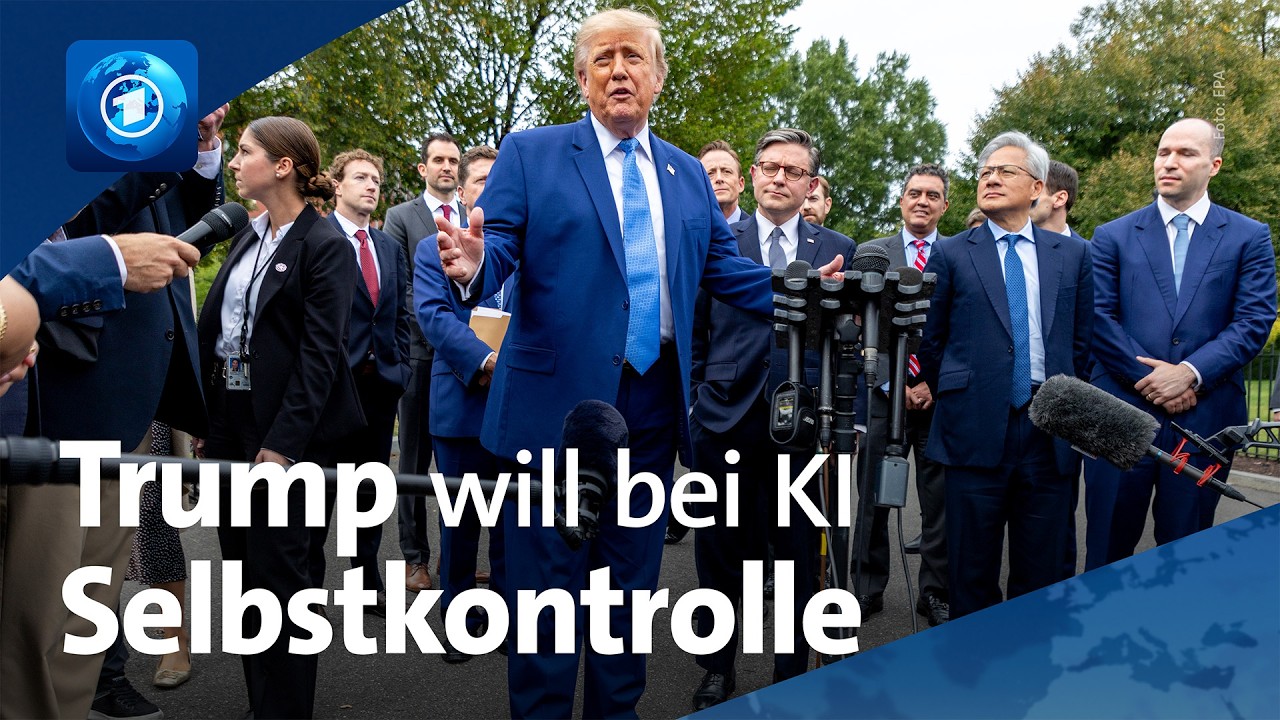 Warum der US-Präsident bei KI nicht auf gesetzliche Regulierung setzt