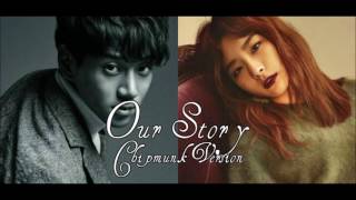 Hwang Chi Yeol X Seulgi - Our Story feat. Kassy [Chipmunk Version]
