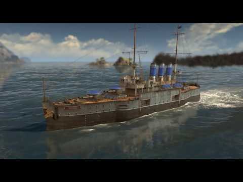 Bateau de bataille "The dreaded deadeye" -  Battle Cruiser The dreaded deadeye - Anno 1800 Ship