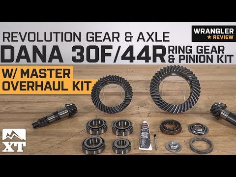 Jeep Wrangler Revolution Gear & Axle Dana 5.13 30F 44R Kit (2007-2018 JK & JL) Review