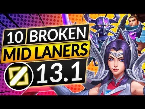 10 BEST MIDLANERS to MAIN in Patch 13.1 - Champions to ABUSE in EVERY RANK - LoL Guide