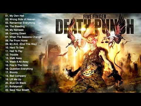 Five Finger Death Punch Greatest Hits - Five Finger Death Punch Full Album 2022